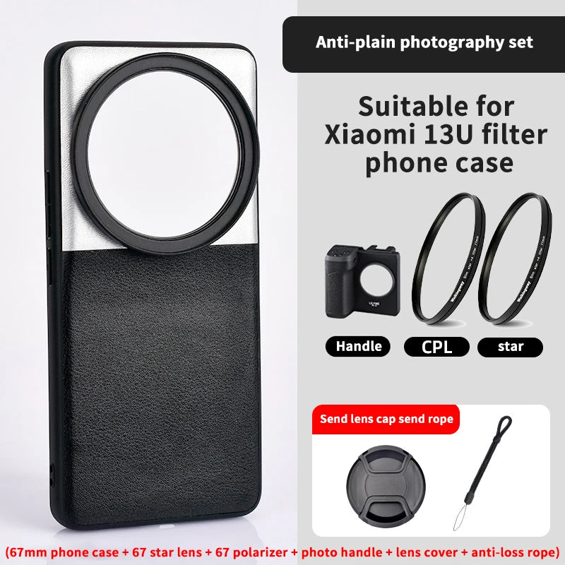 Walkingway Mobile Phone Filter Kit For Xiaomi 13 Ultra Phone Case 67mm