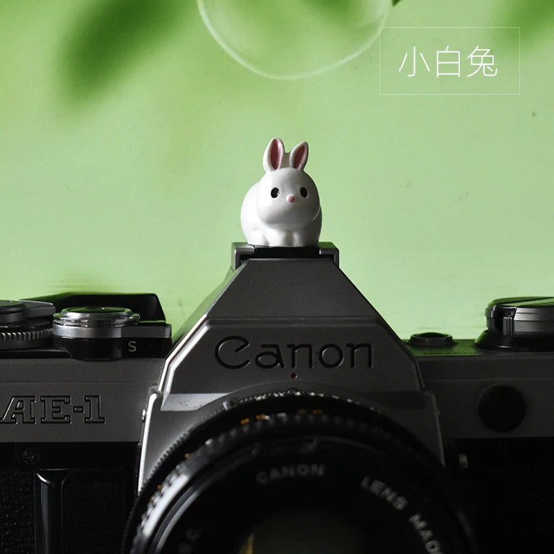 Rabbits Series Camera Cartoon Hot Shoe
