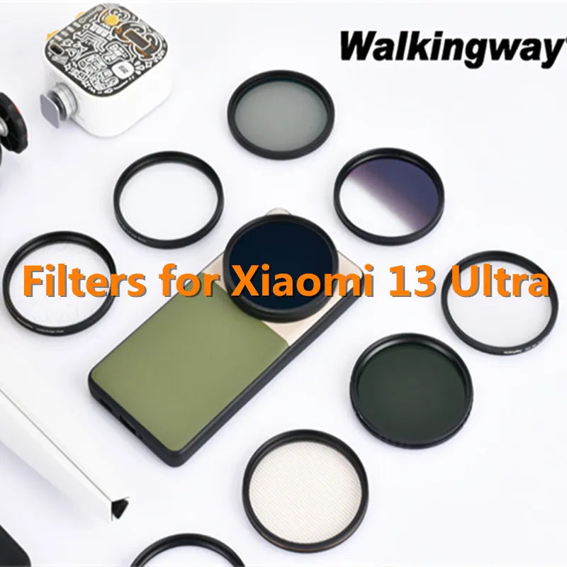 Walkingway Mobile Phone Filter Kit For Xiaomi 13 Ultra Phone Case 67mm